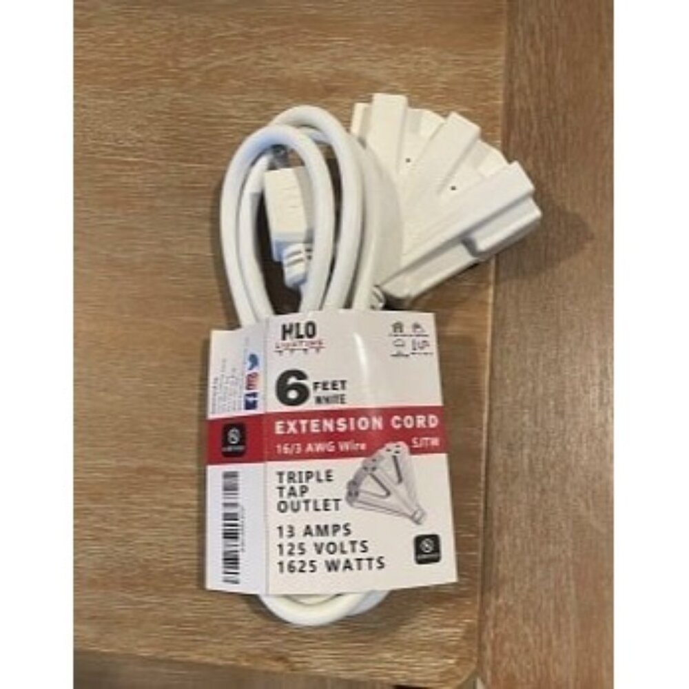 New Lighting Outlet Outdoor Extension Cord | 3 Prong Outdoor & Indoor Outlet